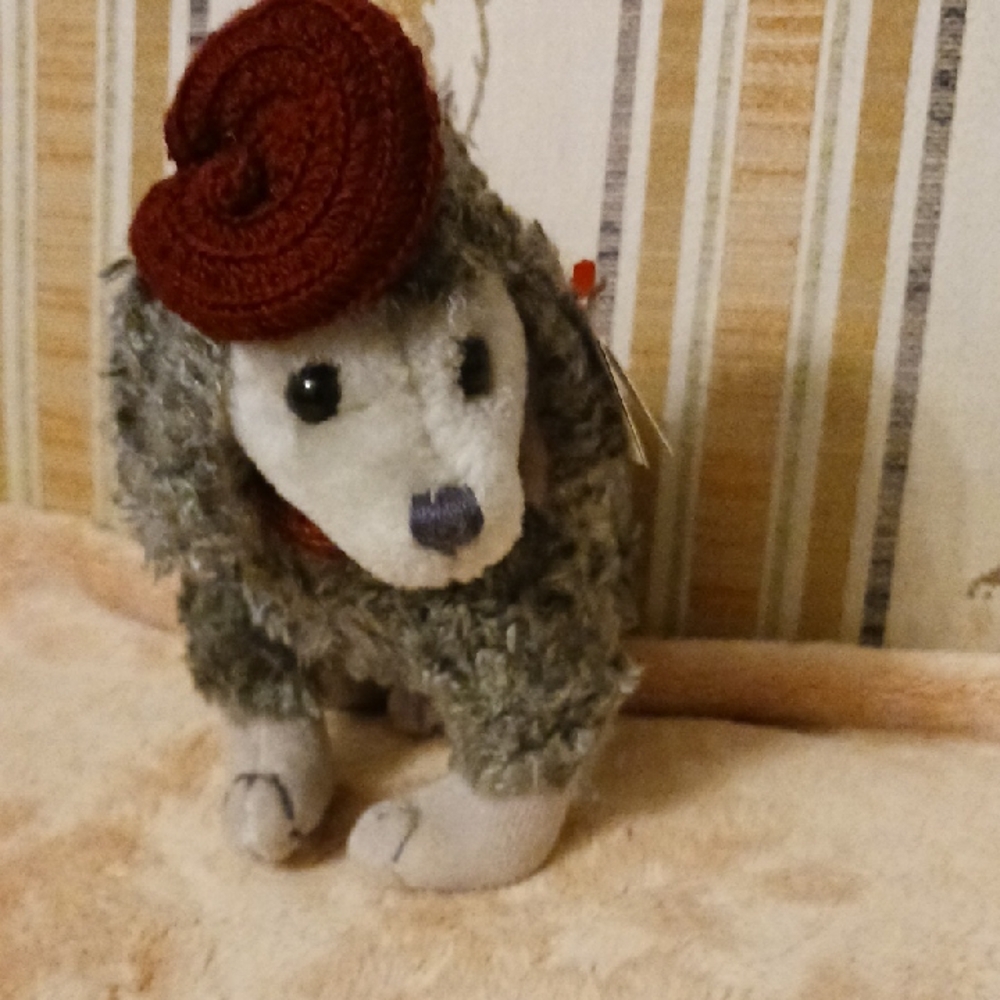 Ty Plush Poodle Cheri " Ooh Lala"